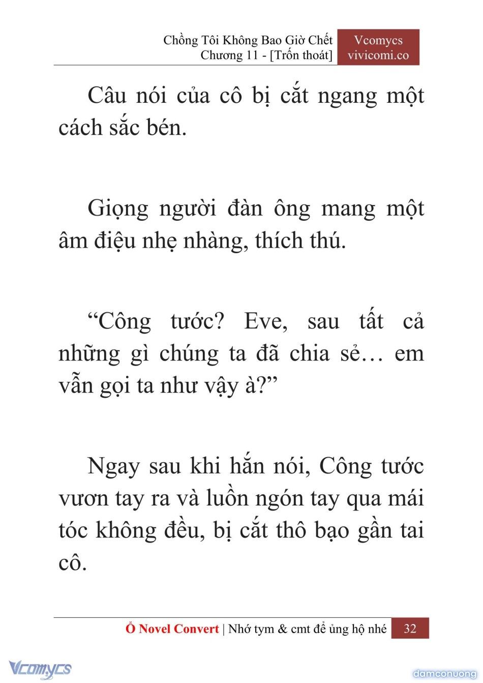 đọc truyện [novel] Chồng Tôi Không Bao Giờ Chết Chương 11 ảnh 35 tại Thiên Thai Truyện
