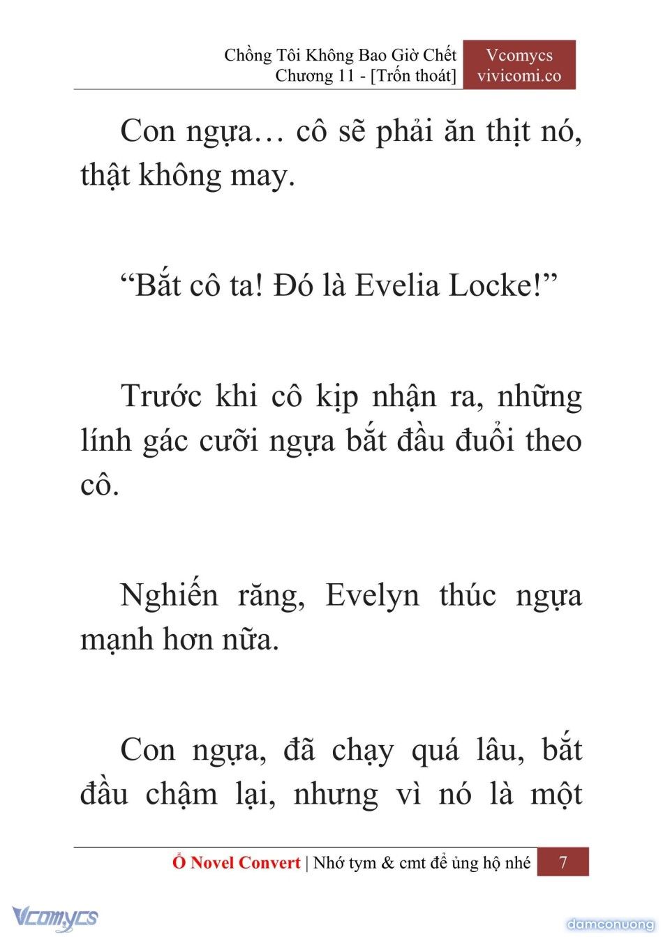 đọc truyện [novel] Chồng Tôi Không Bao Giờ Chết Chương 11 ảnh 10 tại Thiên Thai Truyện