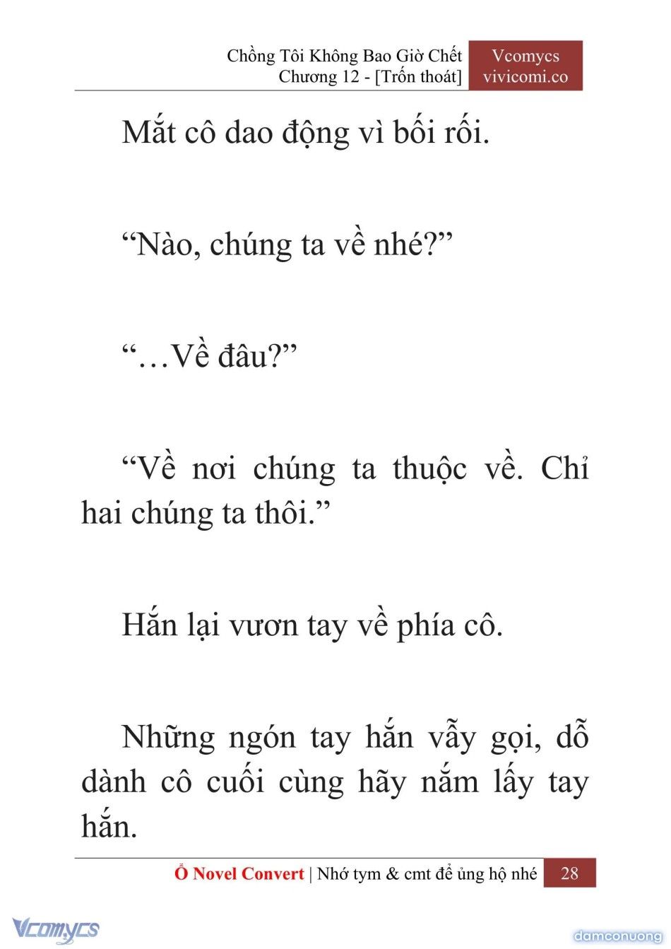 đọc truyện [novel] Chồng Tôi Không Bao Giờ Chết Chương 12 ảnh 31 tại Thiên Thai Truyện