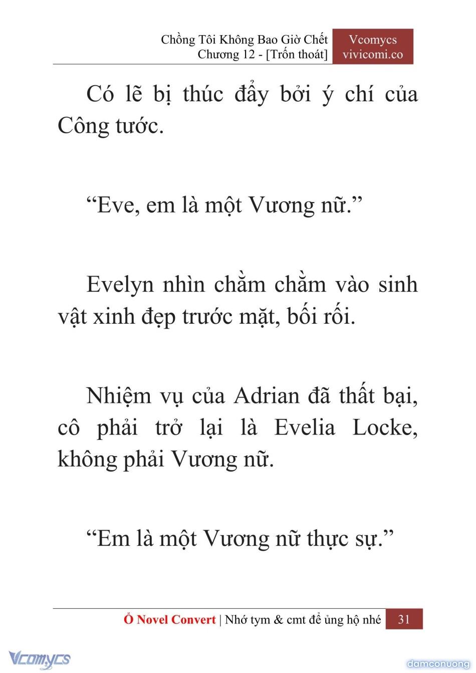 đọc truyện [novel] Chồng Tôi Không Bao Giờ Chết Chương 12 ảnh 34 tại Thiên Thai Truyện