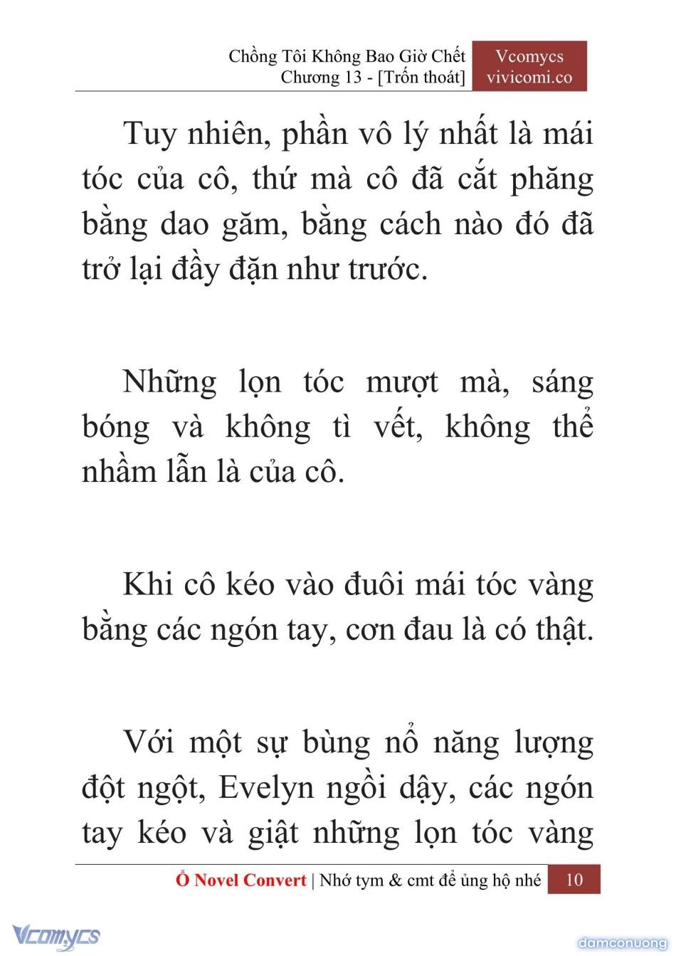 đọc truyện [novel] Chồng Tôi Không Bao Giờ Chết Chương 13 ảnh 13 tại Thiên Thai Truyện