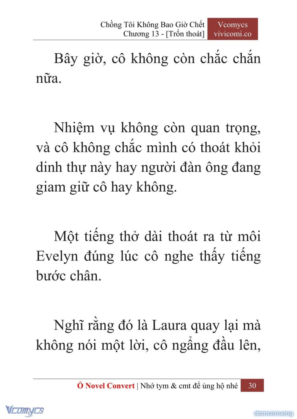 đọc truyện [novel] Chồng Tôi Không Bao Giờ Chết Chương 13 ảnh 33 tại Thiên Thai Truyện