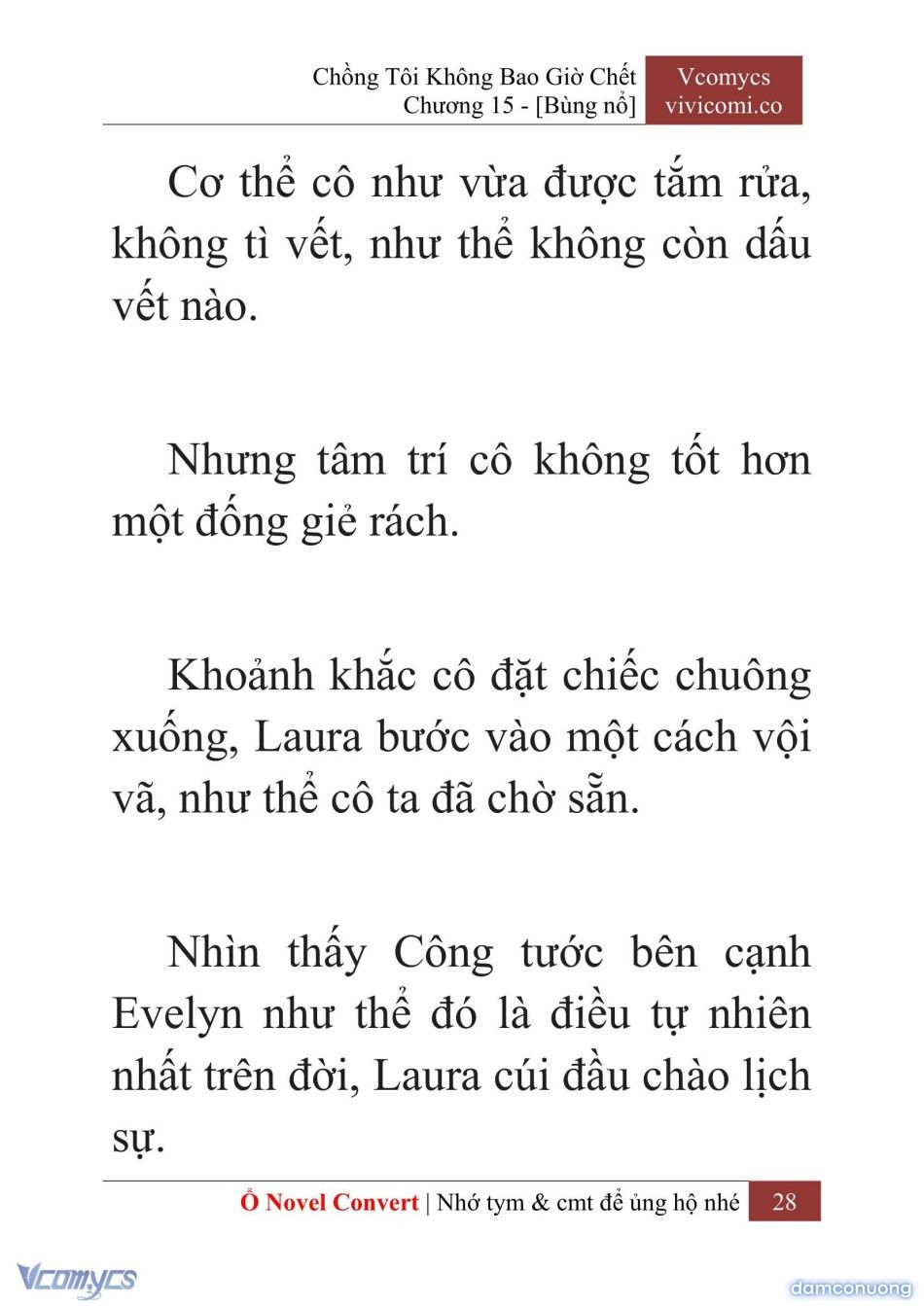đọc truyện [novel] Chồng Tôi Không Bao Giờ Chết Chương 15 ảnh 31 tại Thiên Thai Truyện