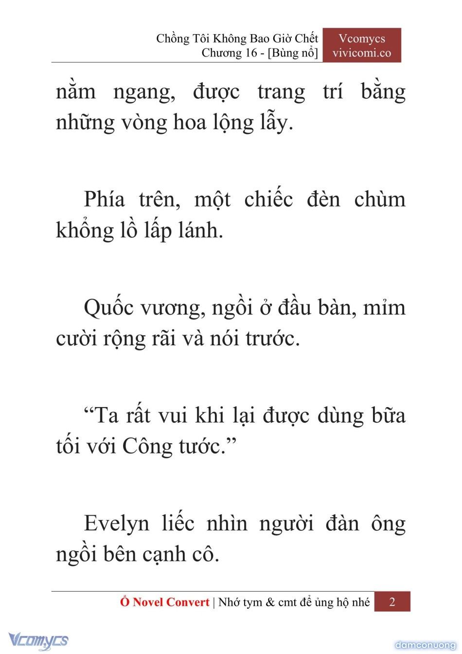 đọc truyện [novel] Chồng Tôi Không Bao Giờ Chết Chương 16 ảnh 5 tại Thiên Thai Truyện