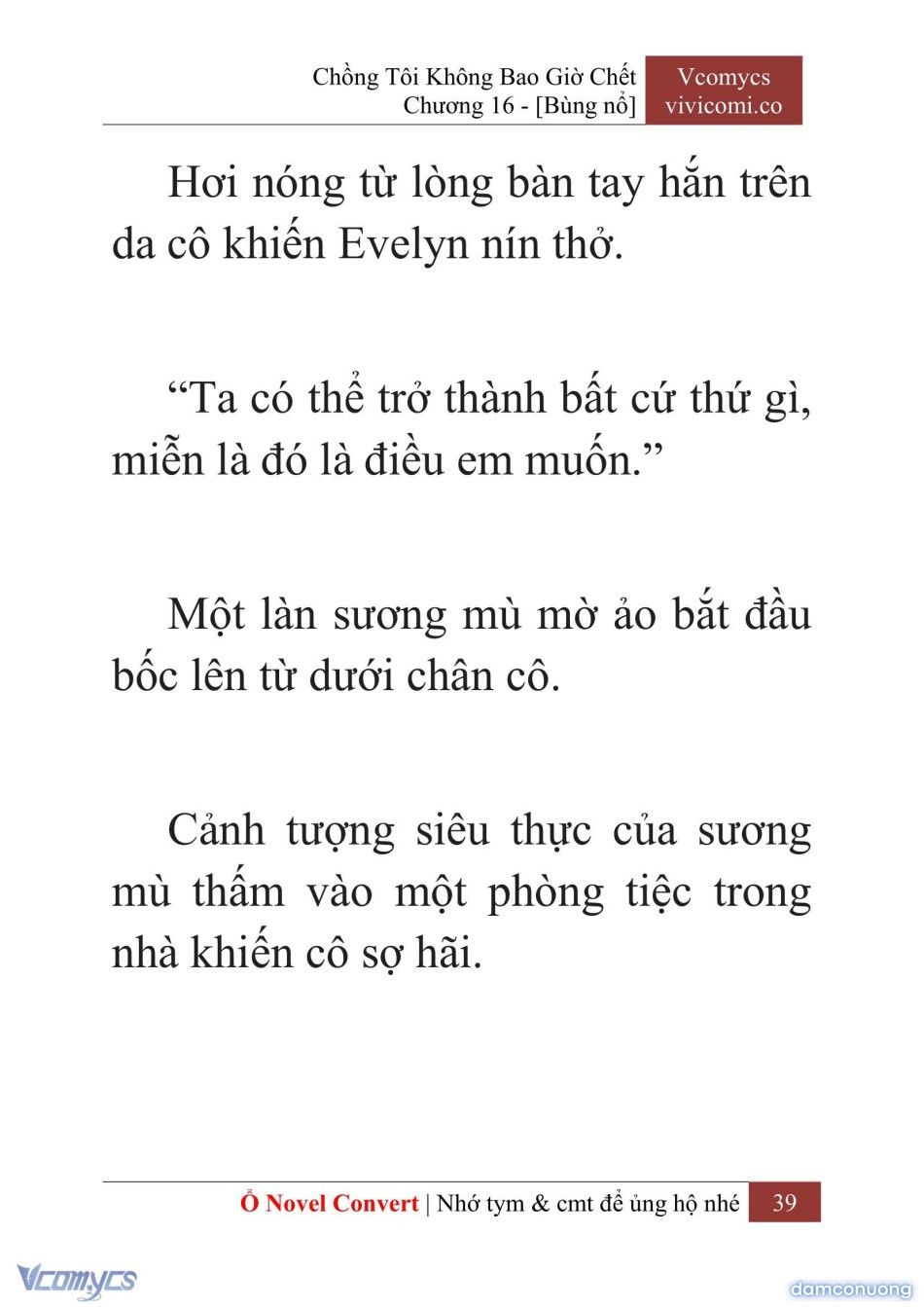 đọc truyện [novel] Chồng Tôi Không Bao Giờ Chết Chương 16 ảnh 42 tại Thiên Thai Truyện