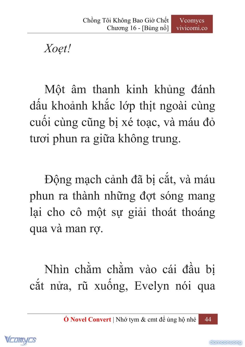 đọc truyện [novel] Chồng Tôi Không Bao Giờ Chết Chương 16 ảnh 47 tại Thiên Thai Truyện