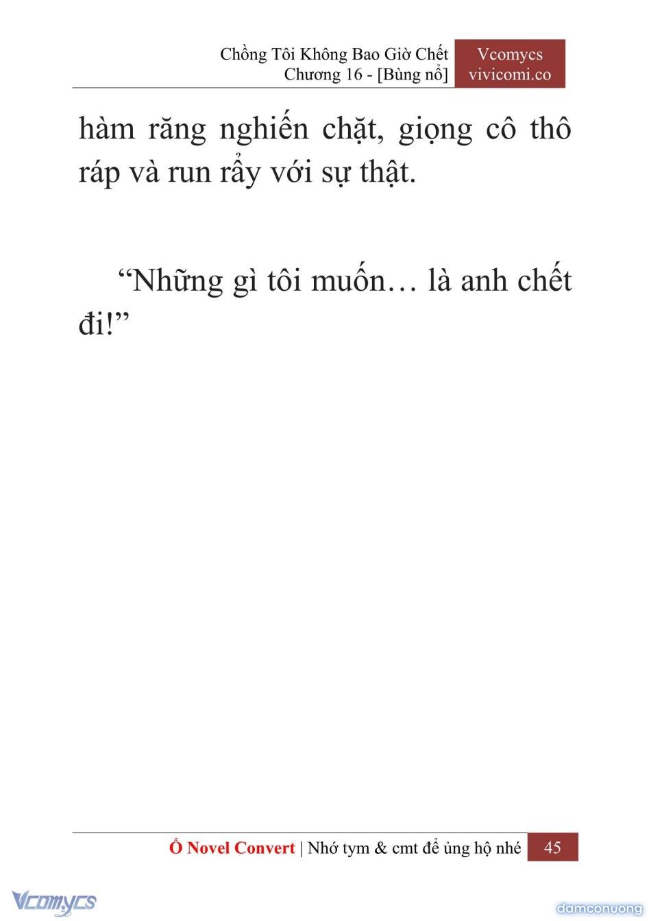 đọc truyện [novel] Chồng Tôi Không Bao Giờ Chết Chương 16 ảnh 48 tại Thiên Thai Truyện