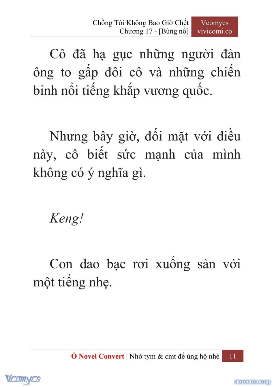 đọc truyện [novel] Chồng Tôi Không Bao Giờ Chết Chương 17 ảnh 14 tại Thiên Thai Truyện