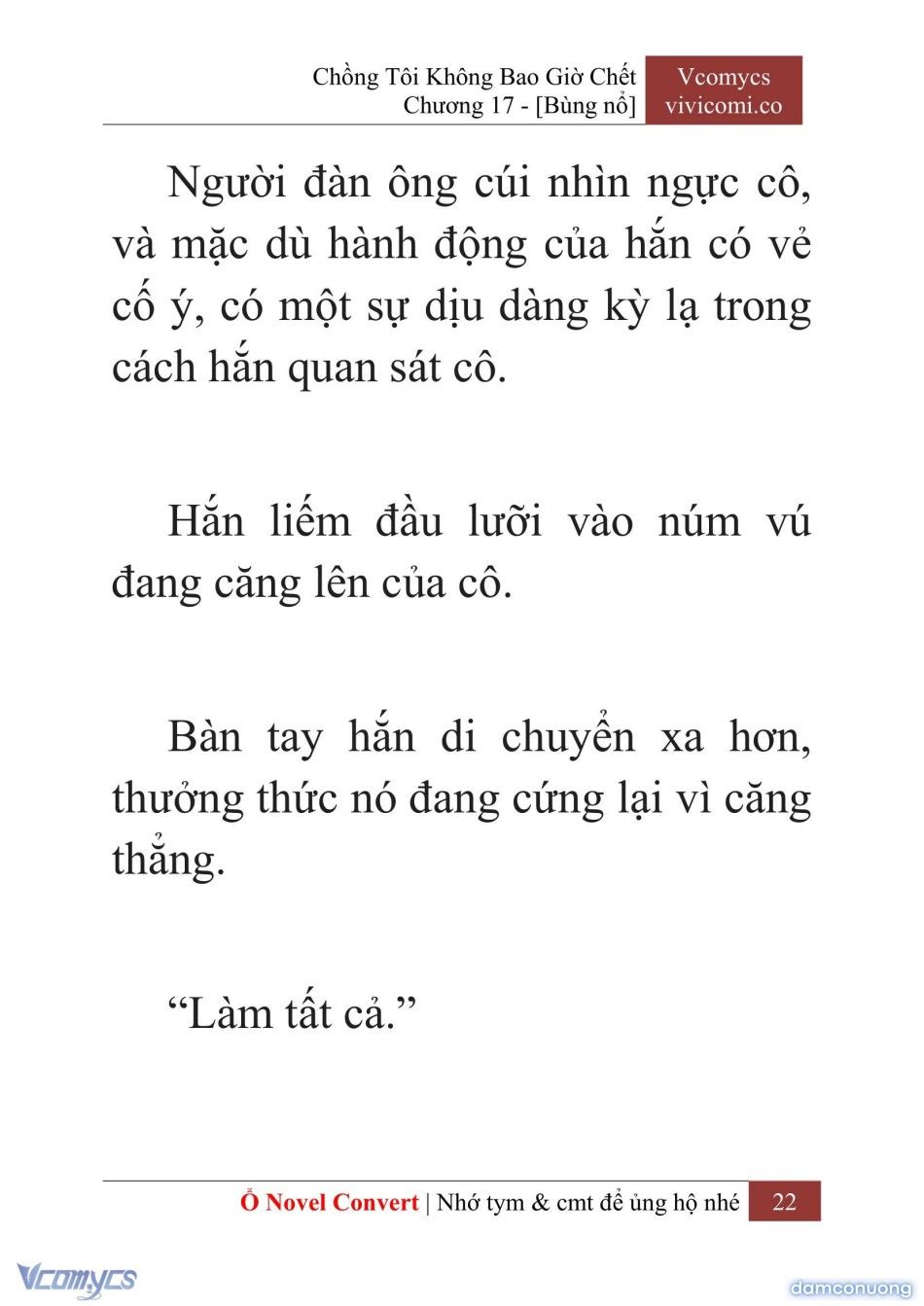 đọc truyện [novel] Chồng Tôi Không Bao Giờ Chết Chương 17 ảnh 25 tại Thiên Thai Truyện