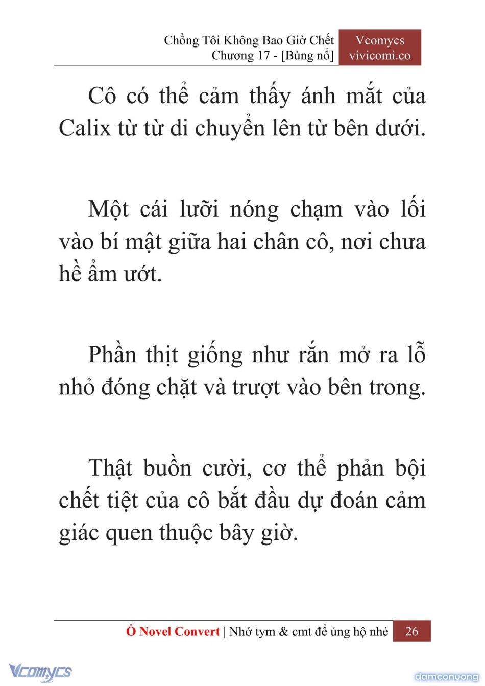 đọc truyện [novel] Chồng Tôi Không Bao Giờ Chết Chương 17 ảnh 29 tại Thiên Thai Truyện