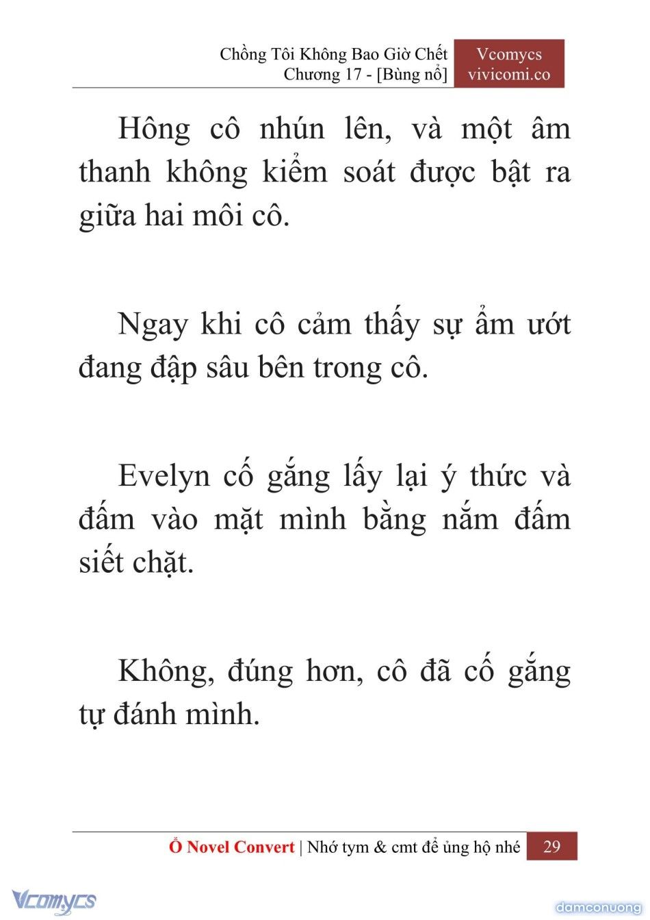 đọc truyện [novel] Chồng Tôi Không Bao Giờ Chết Chương 17 ảnh 32 tại Thiên Thai Truyện