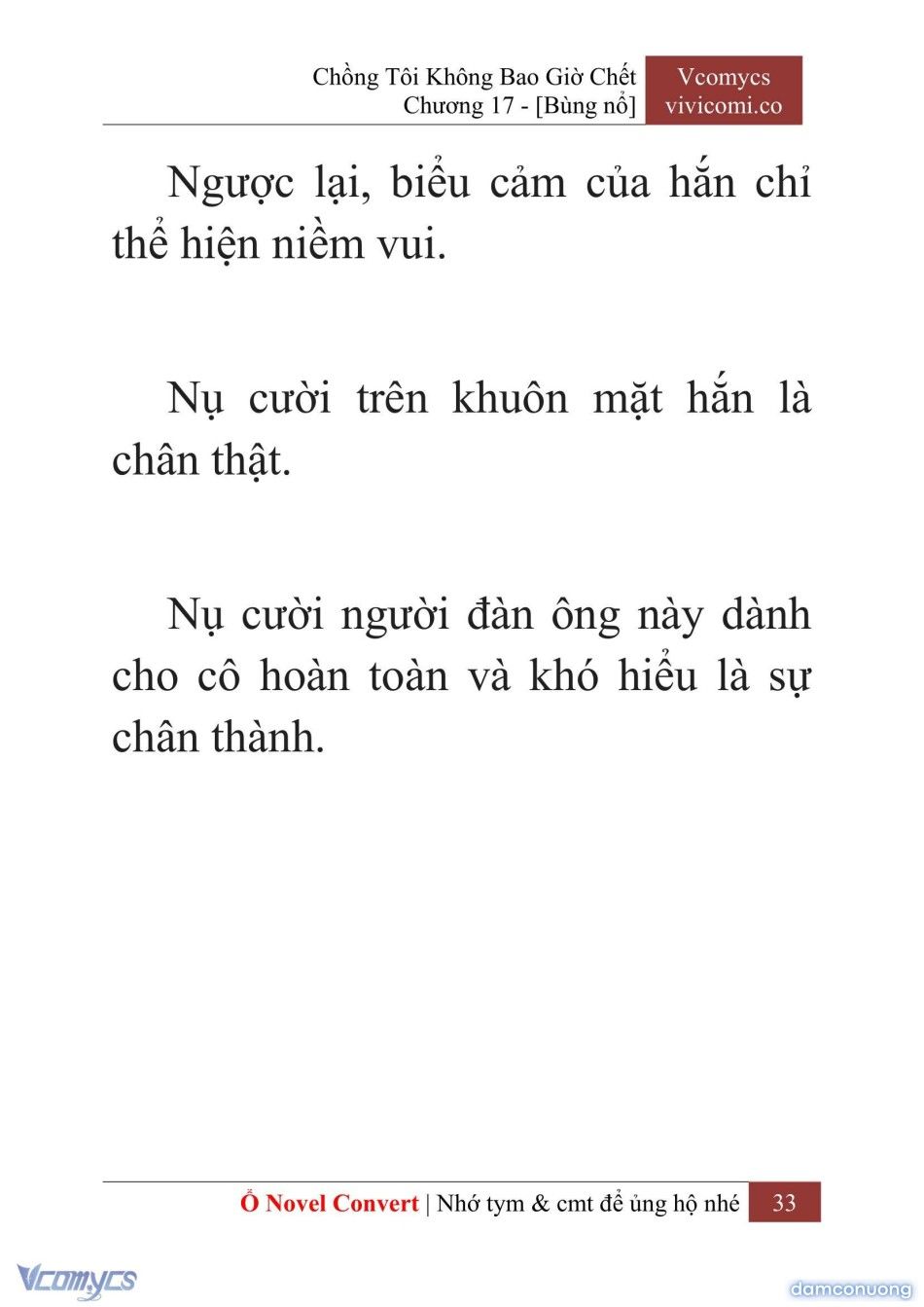 đọc truyện [novel] Chồng Tôi Không Bao Giờ Chết Chương 17 ảnh 36 tại Thiên Thai Truyện