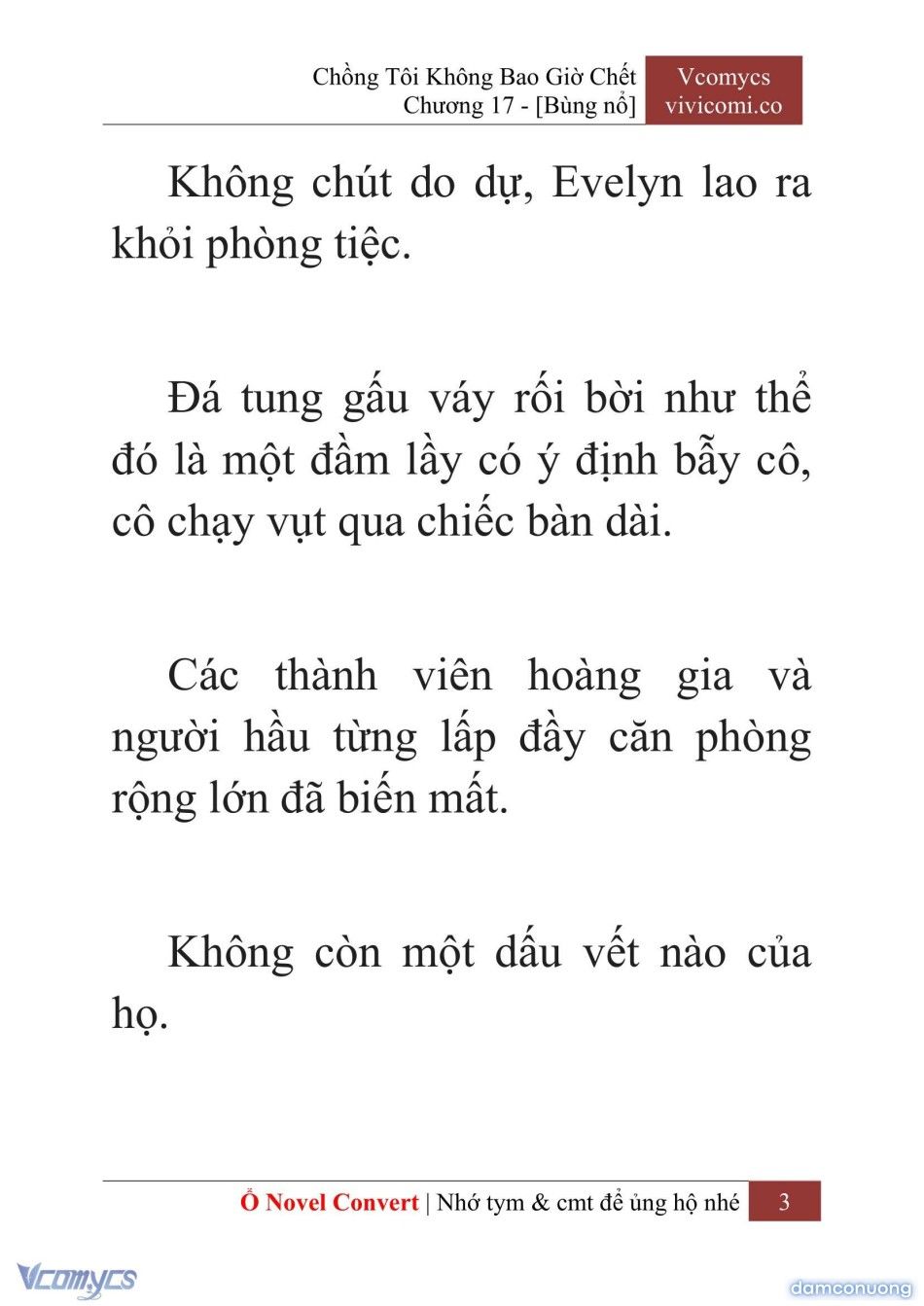 đọc truyện [novel] Chồng Tôi Không Bao Giờ Chết Chương 17 ảnh 6 tại Thiên Thai Truyện