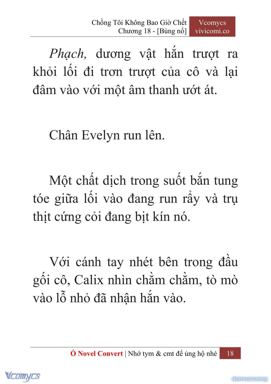 đọc truyện [novel] Chồng Tôi Không Bao Giờ Chết Chương 18 ảnh 21 tại Thiên Thai Truyện
