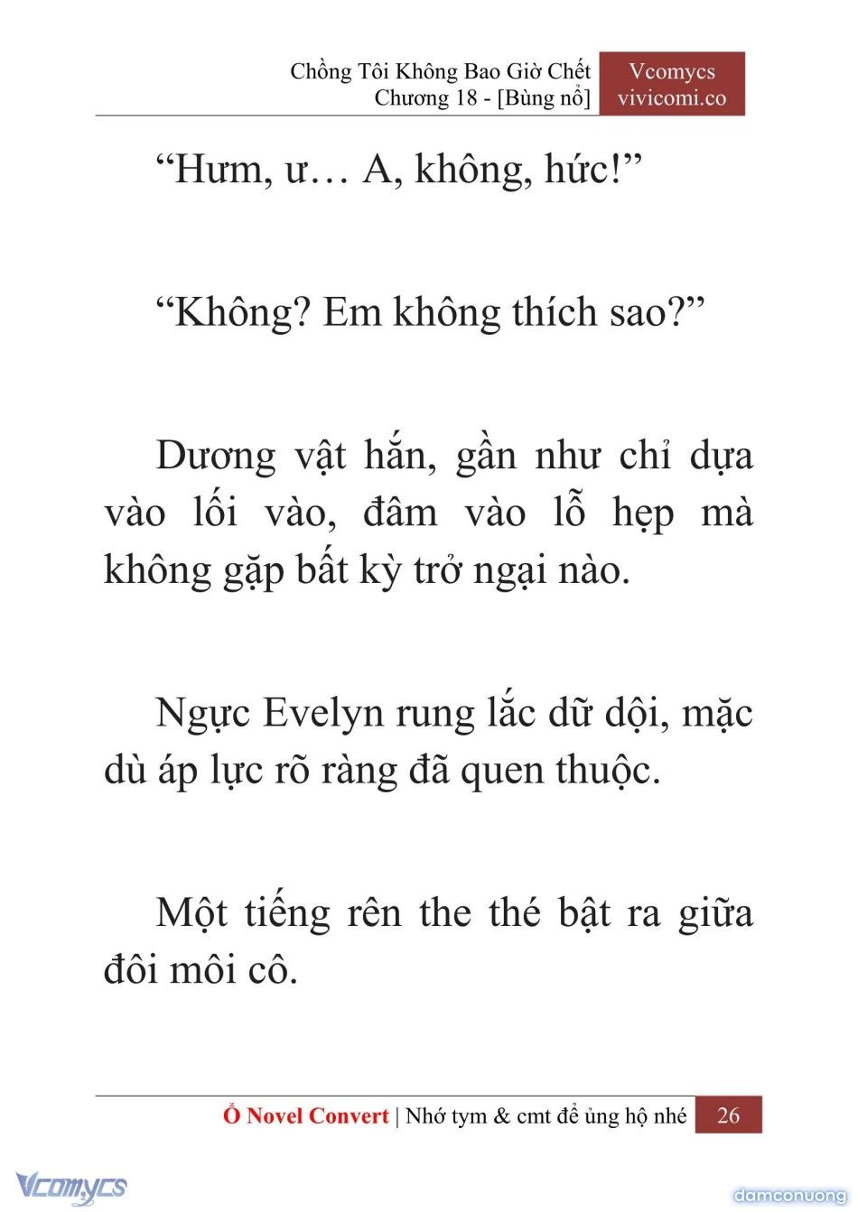 đọc truyện [novel] Chồng Tôi Không Bao Giờ Chết Chương 18 ảnh 29 tại Thiên Thai Truyện