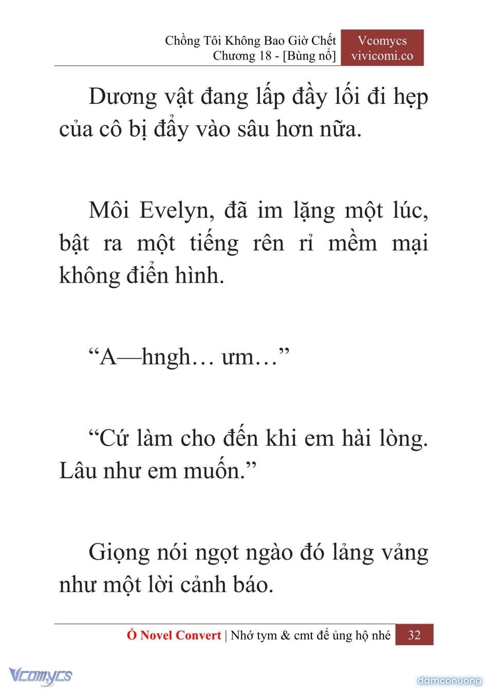 đọc truyện [novel] Chồng Tôi Không Bao Giờ Chết Chương 18 ảnh 35 tại Thiên Thai Truyện