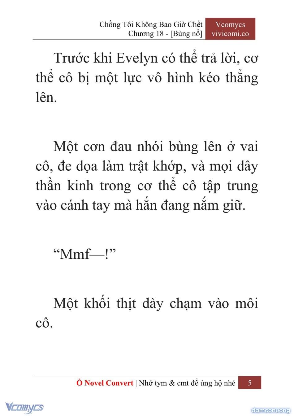 đọc truyện [novel] Chồng Tôi Không Bao Giờ Chết Chương 18 ảnh 8 tại Thiên Thai Truyện