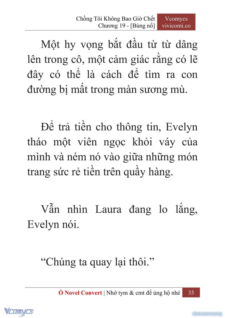 đọc truyện [novel] Chồng Tôi Không Bao Giờ Chết Chương 19 ảnh 38 tại Thiên Thai Truyện