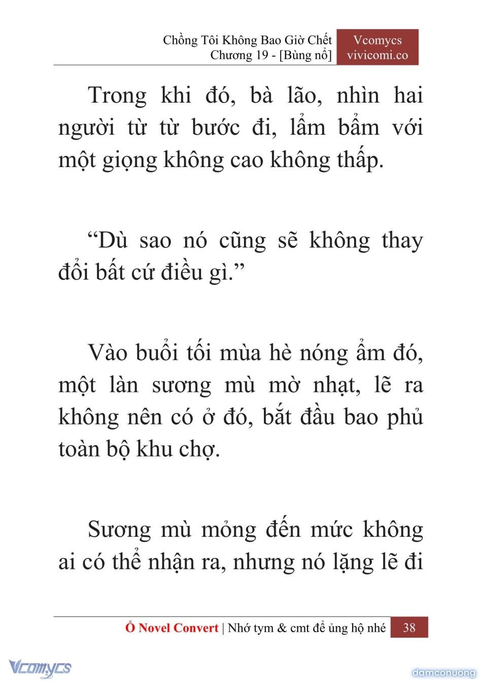 đọc truyện [novel] Chồng Tôi Không Bao Giờ Chết Chương 19 ảnh 41 tại Thiên Thai Truyện