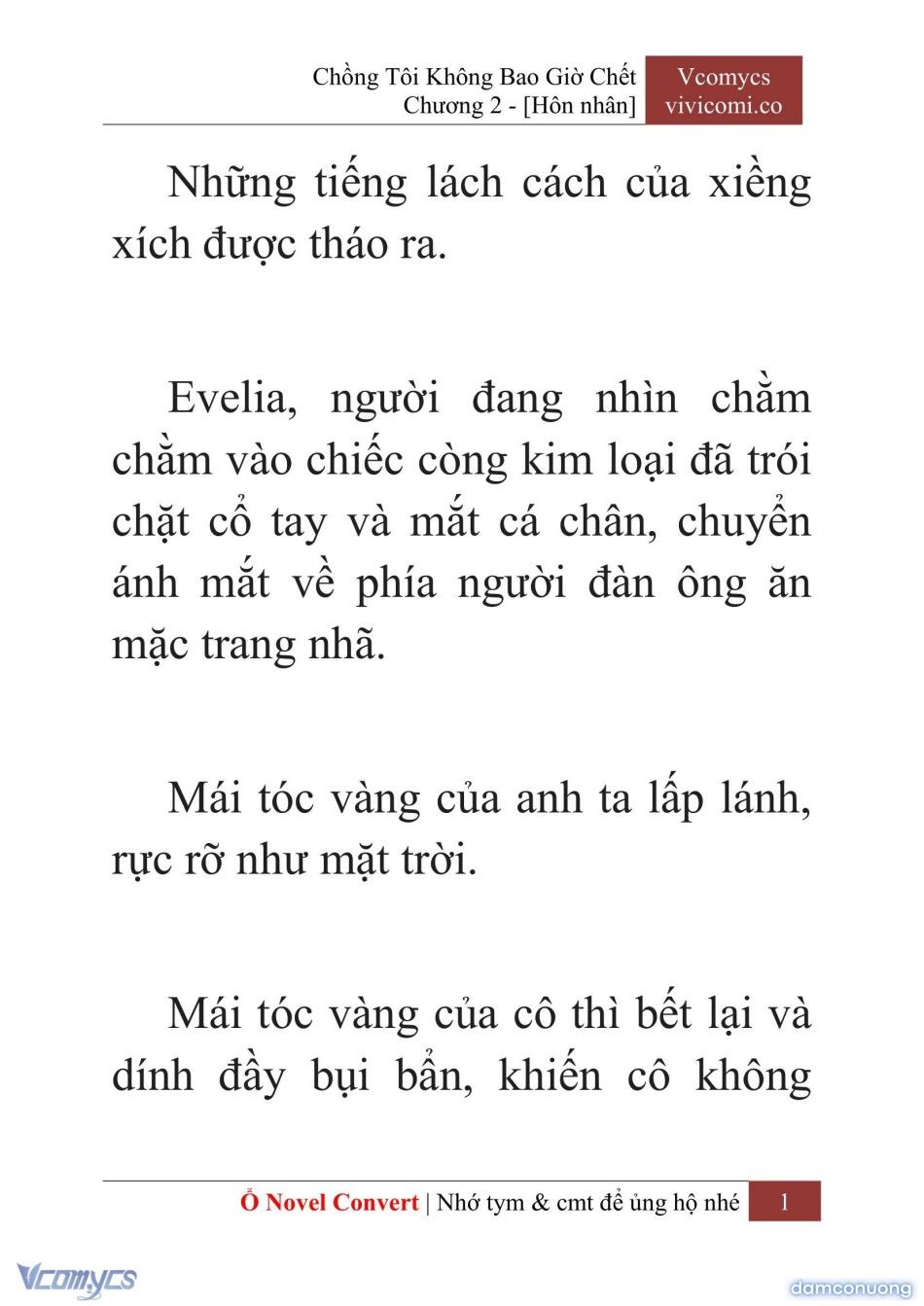 đọc truyện [novel] Chồng Tôi Không Bao Giờ Chết Chương 2 ảnh 4 tại Thiên Thai Truyện