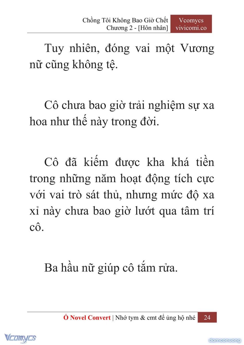 đọc truyện [novel] Chồng Tôi Không Bao Giờ Chết Chương 2 ảnh 27 tại Thiên Thai Truyện