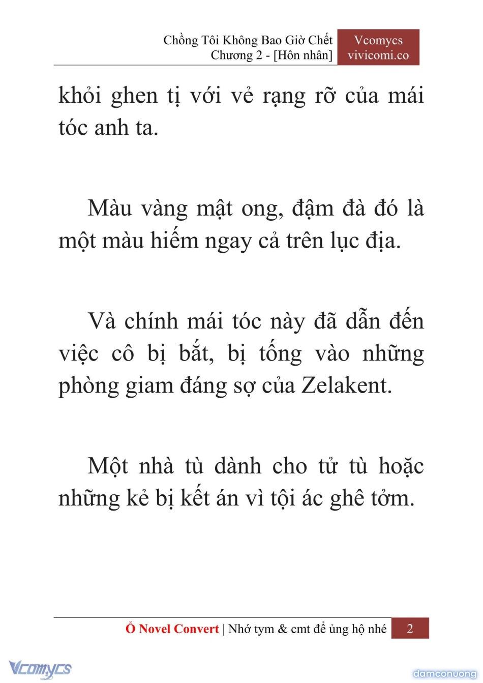 đọc truyện [novel] Chồng Tôi Không Bao Giờ Chết Chương 2 ảnh 5 tại Thiên Thai Truyện