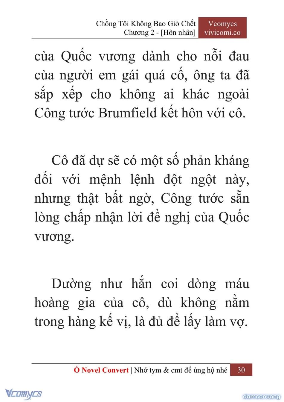 đọc truyện [novel] Chồng Tôi Không Bao Giờ Chết Chương 2 ảnh 33 tại Thiên Thai Truyện