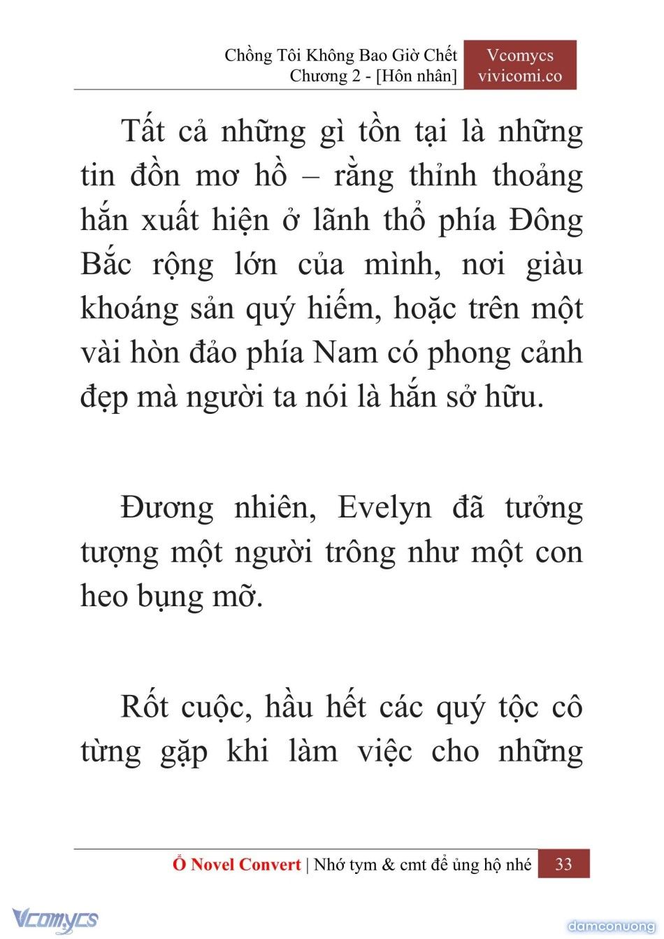 đọc truyện [novel] Chồng Tôi Không Bao Giờ Chết Chương 2 ảnh 36 tại Thiên Thai Truyện