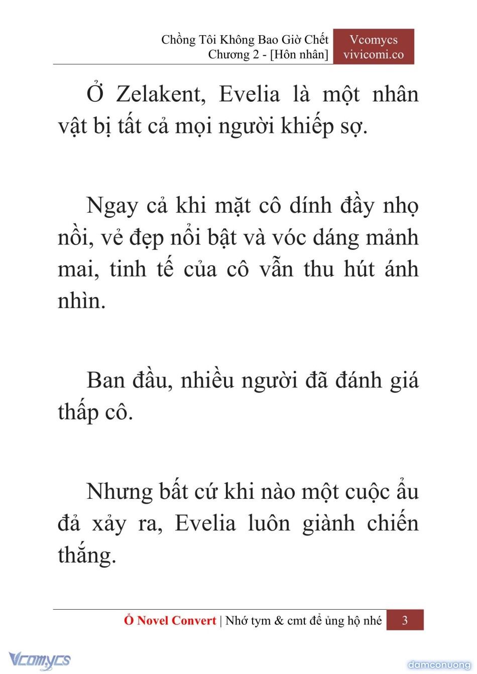 đọc truyện [novel] Chồng Tôi Không Bao Giờ Chết Chương 2 ảnh 6 tại Thiên Thai Truyện