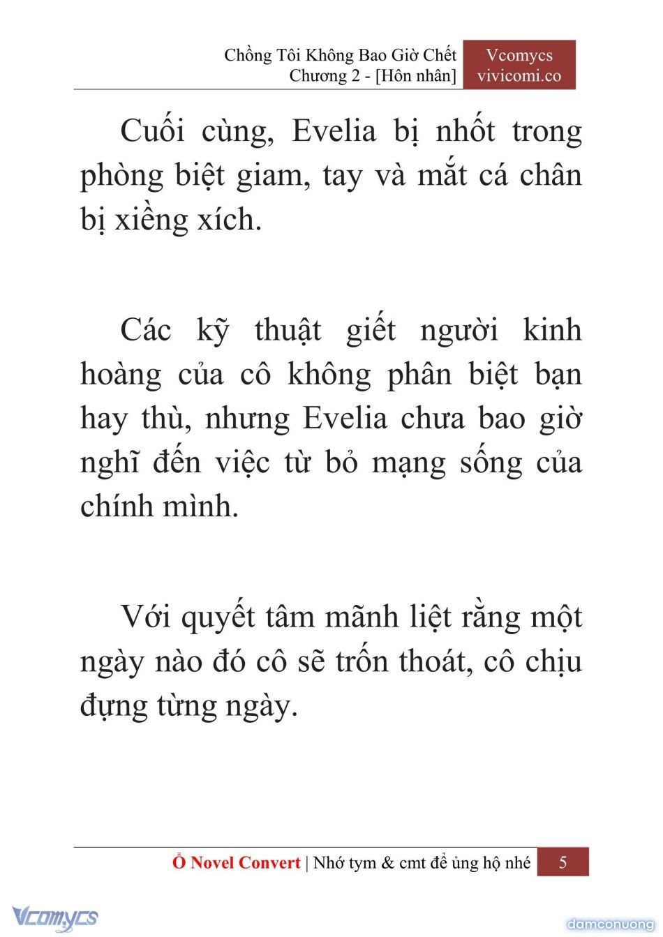 đọc truyện [novel] Chồng Tôi Không Bao Giờ Chết Chương 2 ảnh 8 tại Thiên Thai Truyện