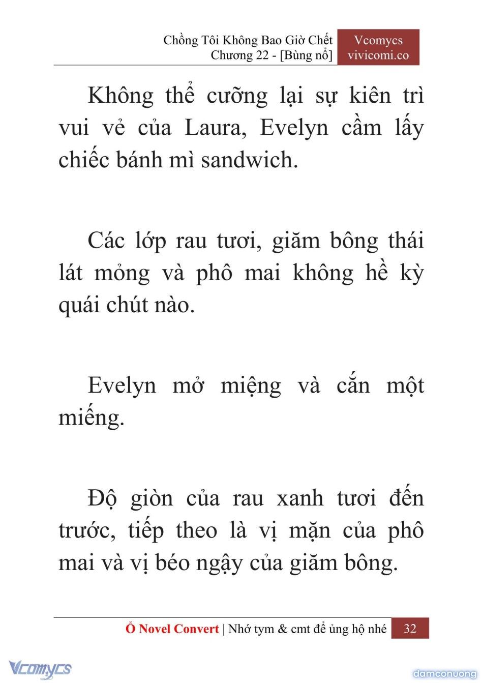 đọc truyện [novel] Chồng Tôi Không Bao Giờ Chết Chương 22 ảnh 35 tại Thiên Thai Truyện