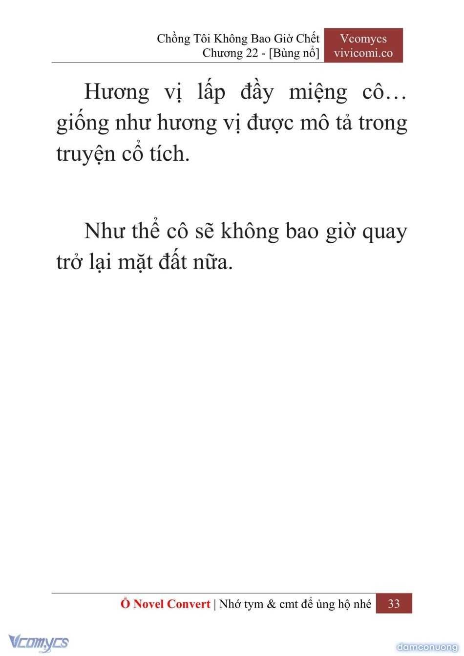 đọc truyện [novel] Chồng Tôi Không Bao Giờ Chết Chương 22 ảnh 36 tại Thiên Thai Truyện