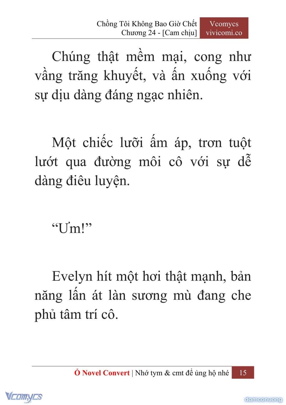 đọc truyện [novel] Chồng Tôi Không Bao Giờ Chết Chương 24 ảnh 18 tại Thiên Thai Truyện