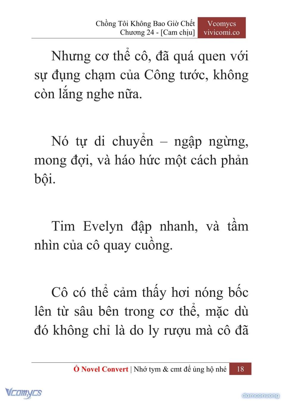 đọc truyện [novel] Chồng Tôi Không Bao Giờ Chết Chương 24 ảnh 21 tại Thiên Thai Truyện