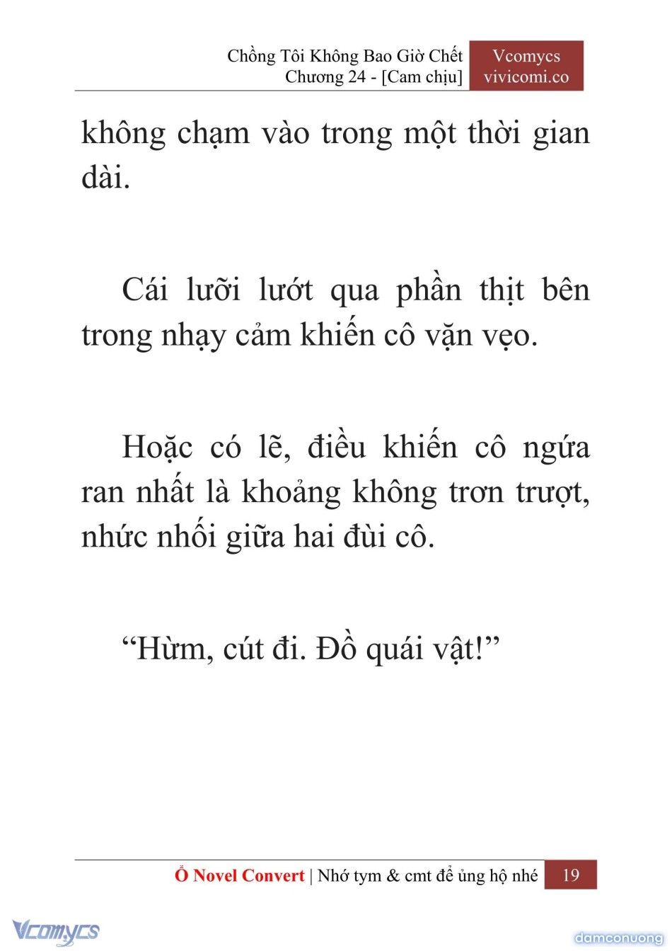 đọc truyện [novel] Chồng Tôi Không Bao Giờ Chết Chương 24 ảnh 22 tại Thiên Thai Truyện