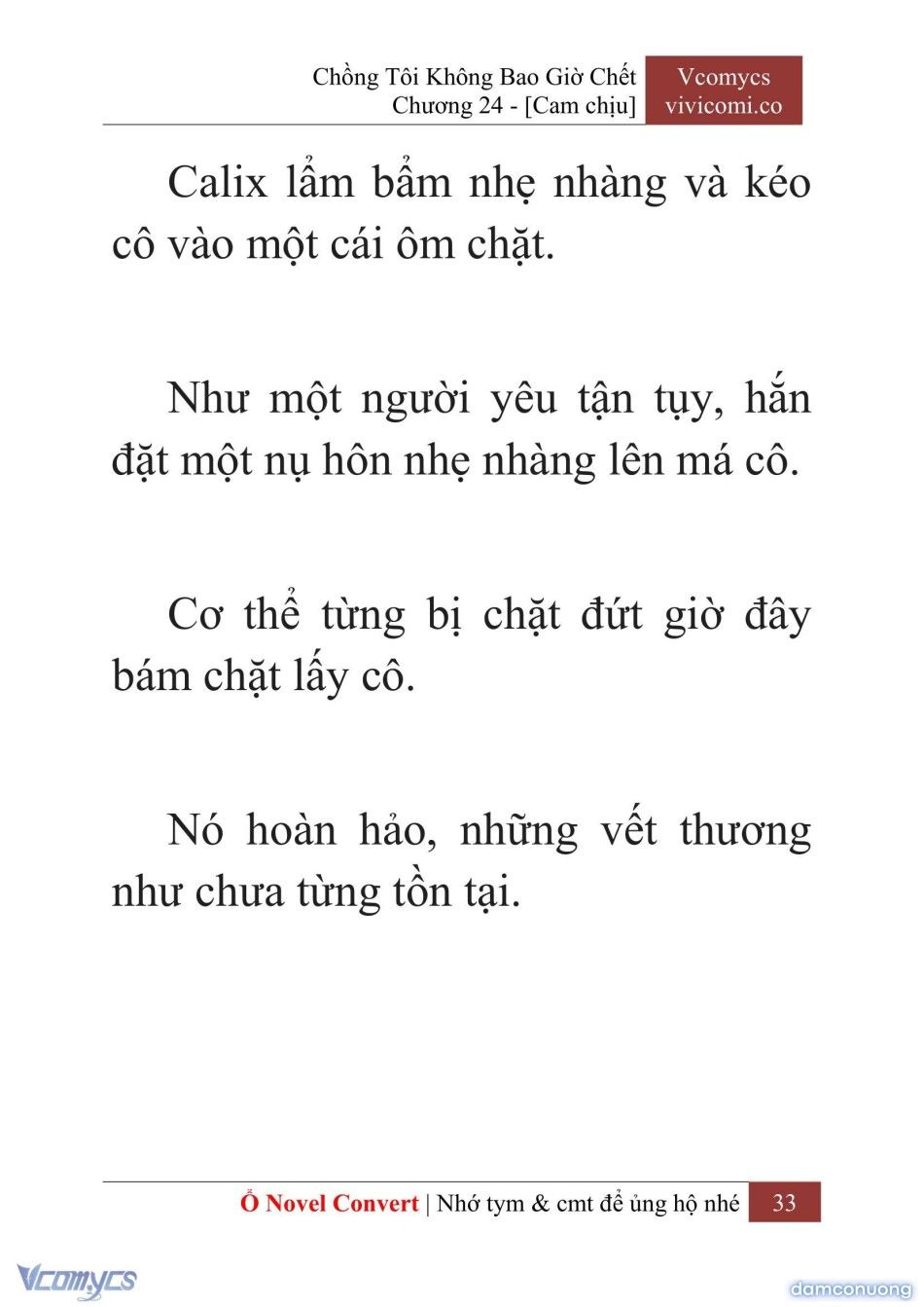 đọc truyện [novel] Chồng Tôi Không Bao Giờ Chết Chương 24 ảnh 36 tại Thiên Thai Truyện
