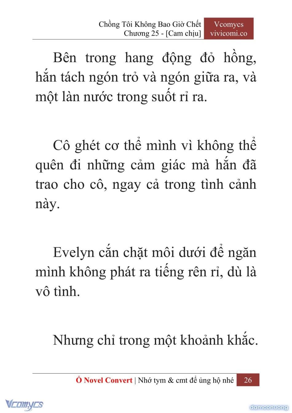 đọc truyện [novel] Chồng Tôi Không Bao Giờ Chết Chương 25 ảnh 29 tại Thiên Thai Truyện