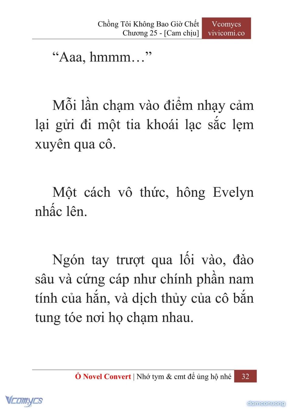 đọc truyện [novel] Chồng Tôi Không Bao Giờ Chết Chương 25 ảnh 35 tại Thiên Thai Truyện