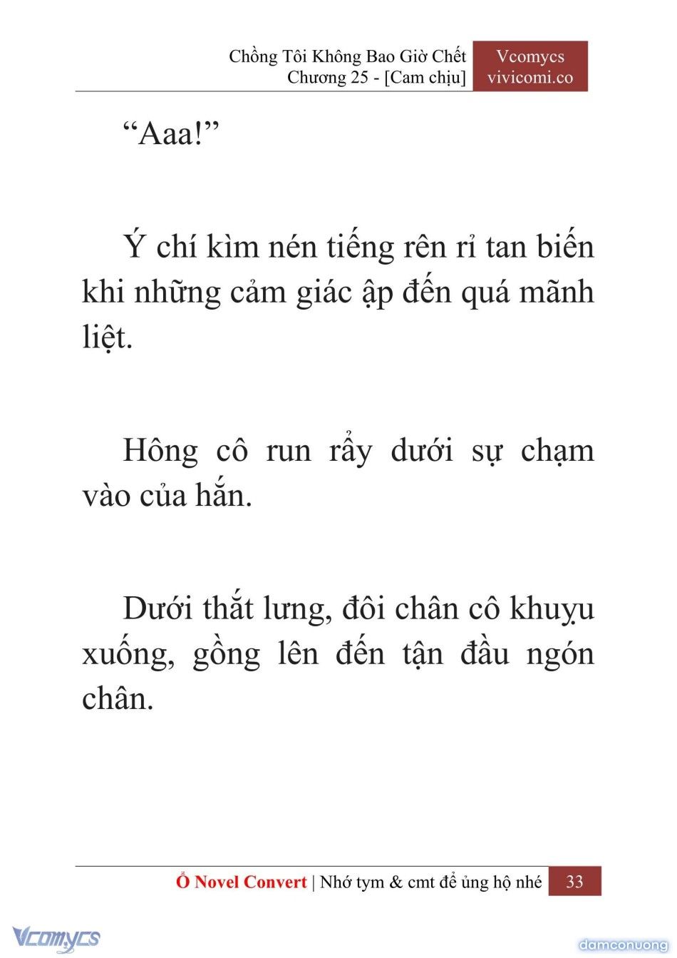 đọc truyện [novel] Chồng Tôi Không Bao Giờ Chết Chương 25 ảnh 36 tại Thiên Thai Truyện