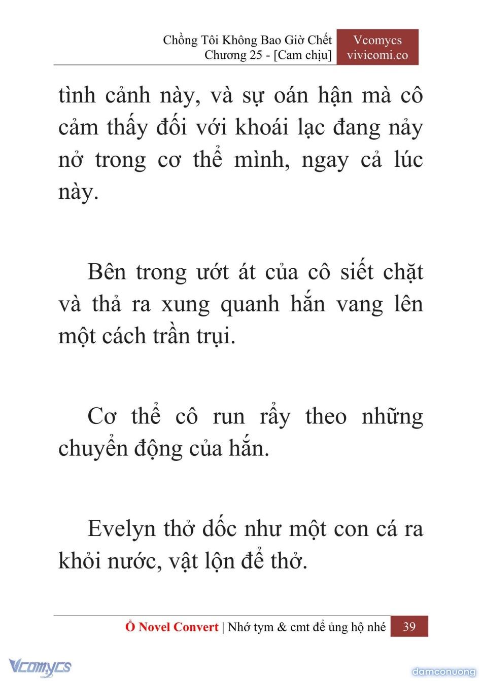 đọc truyện [novel] Chồng Tôi Không Bao Giờ Chết Chương 25 ảnh 42 tại Thiên Thai Truyện