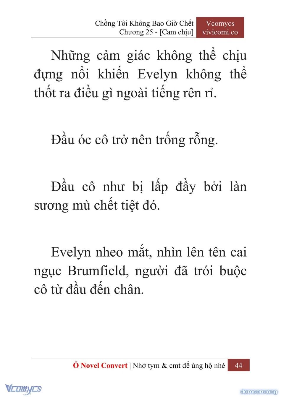đọc truyện [novel] Chồng Tôi Không Bao Giờ Chết Chương 25 ảnh 47 tại Thiên Thai Truyện