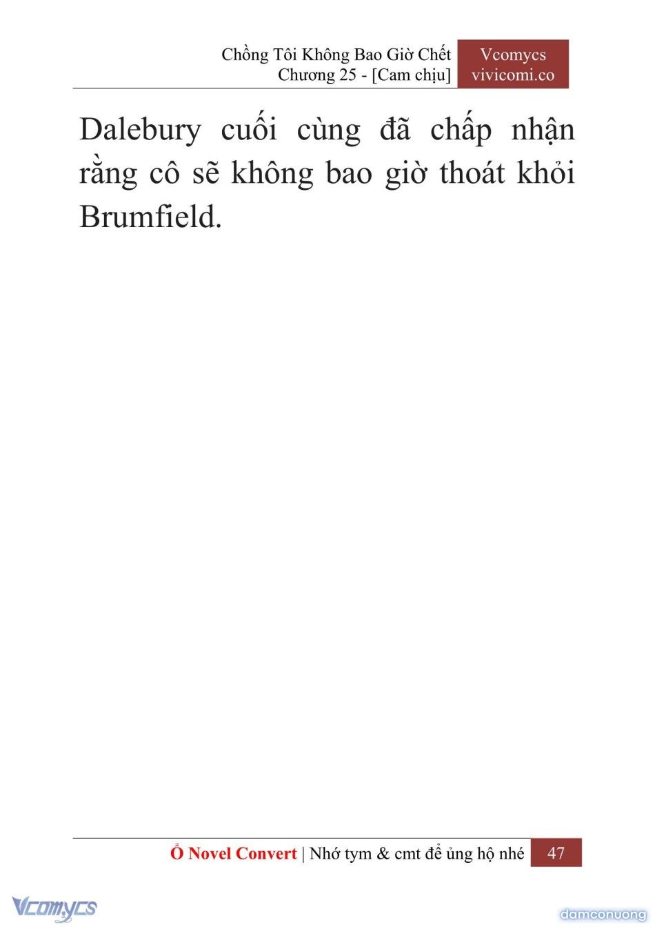 đọc truyện [novel] Chồng Tôi Không Bao Giờ Chết Chương 25 ảnh 50 tại Thiên Thai Truyện