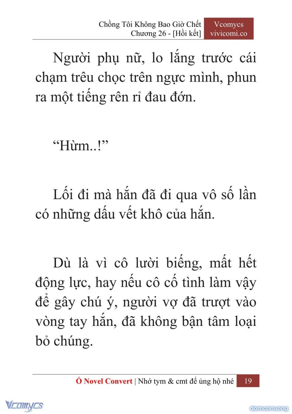 đọc truyện [novel] Chồng Tôi Không Bao Giờ Chết Chương 26 ảnh 22 tại Thiên Thai Truyện