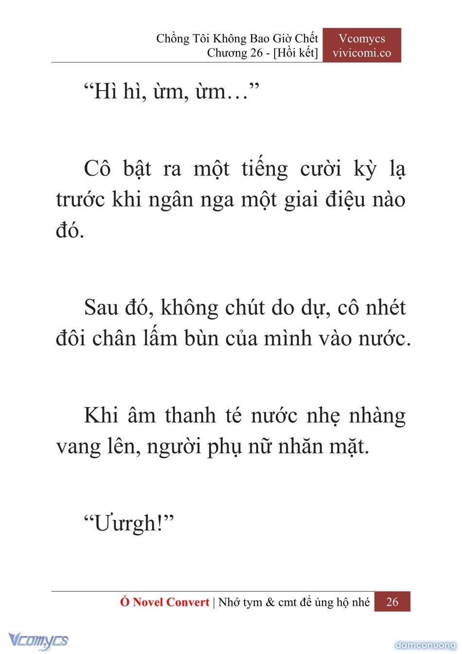 đọc truyện [novel] Chồng Tôi Không Bao Giờ Chết Chương 26 ảnh 29 tại Thiên Thai Truyện