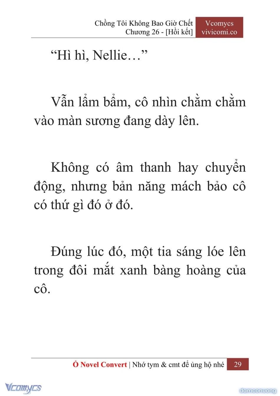 đọc truyện [novel] Chồng Tôi Không Bao Giờ Chết Chương 26 ảnh 32 tại Thiên Thai Truyện