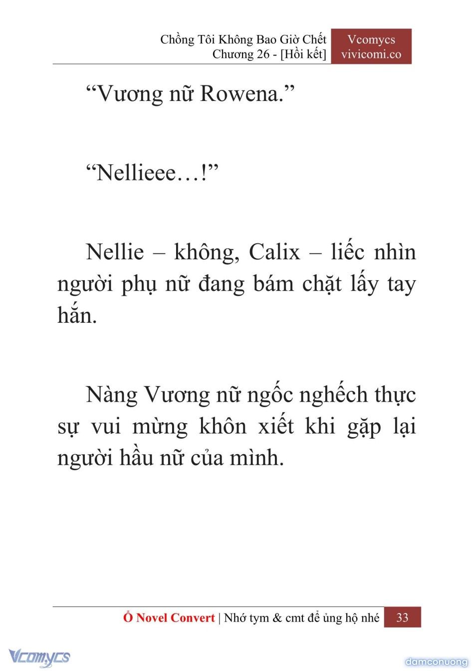 đọc truyện [novel] Chồng Tôi Không Bao Giờ Chết Chương 26 ảnh 36 tại Thiên Thai Truyện
