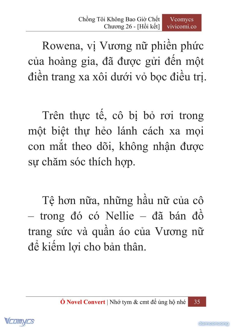 đọc truyện [novel] Chồng Tôi Không Bao Giờ Chết Chương 26 ảnh 38 tại Thiên Thai Truyện