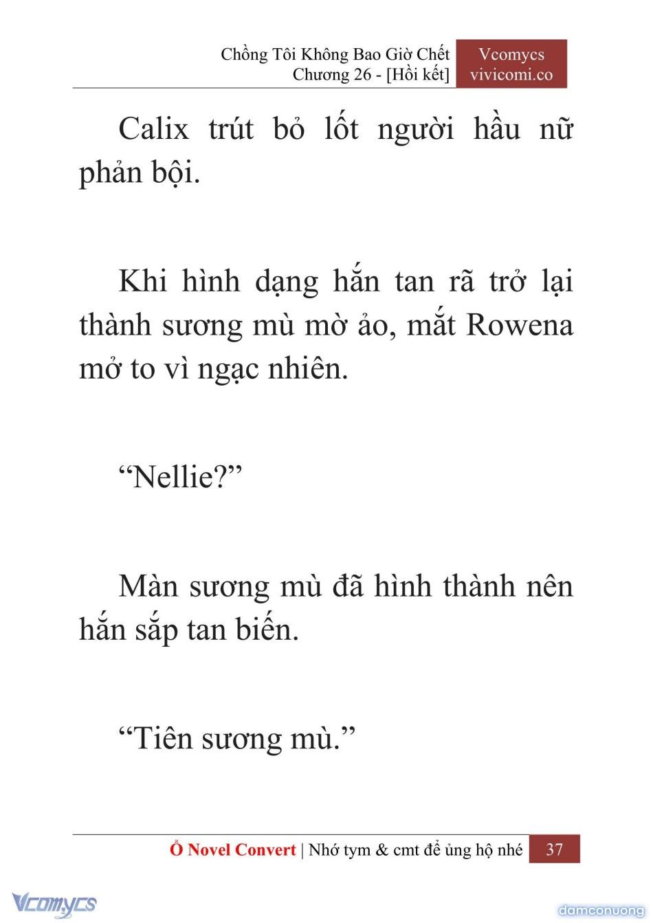 đọc truyện [novel] Chồng Tôi Không Bao Giờ Chết Chương 26 ảnh 40 tại Thiên Thai Truyện