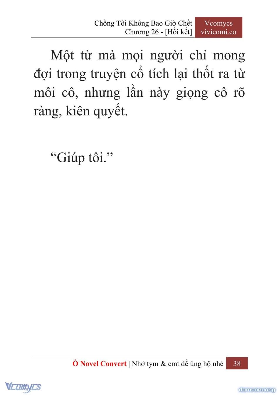 đọc truyện [novel] Chồng Tôi Không Bao Giờ Chết Chương 26 ảnh 41 tại Thiên Thai Truyện