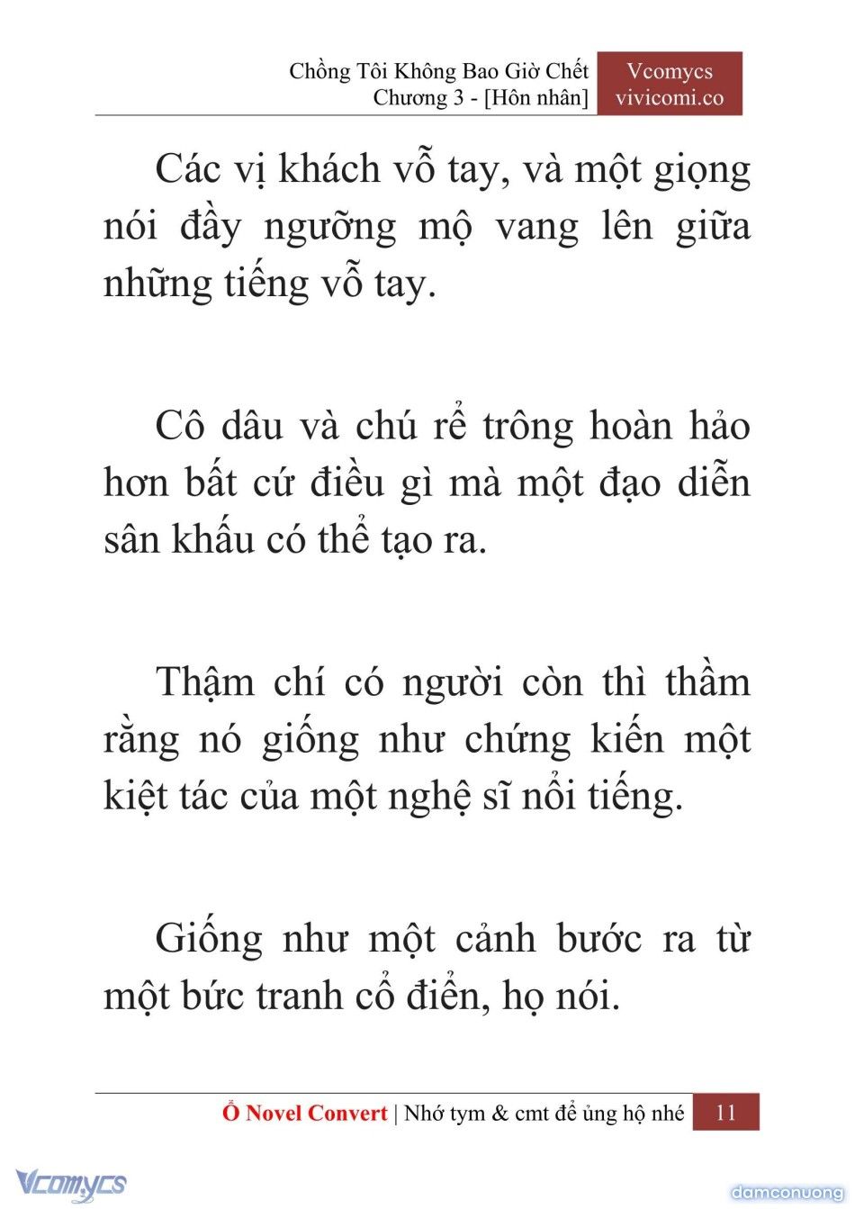 đọc truyện [novel] Chồng Tôi Không Bao Giờ Chết Chương 3 ảnh 14 tại Thiên Thai Truyện